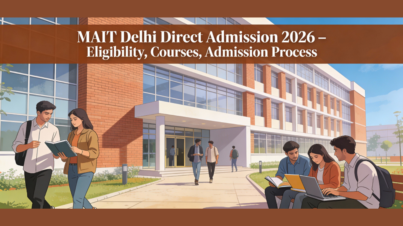MAIT Delhi Direct Admission 2026 – Eligibility, Courses, Admission Process