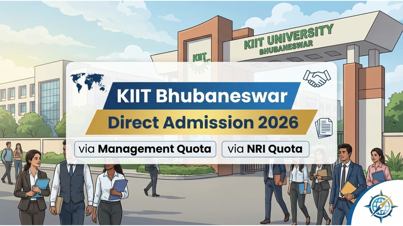 KIIT Bhubaneswar Direct Admission 2026 via Management & NRI Quota