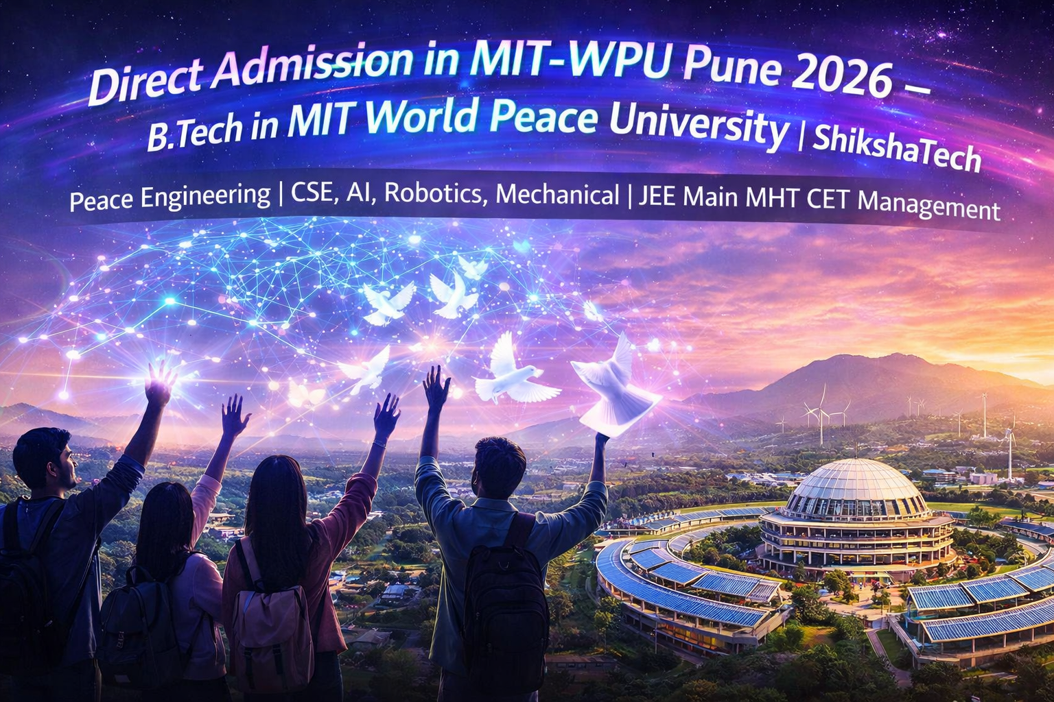 Direct Admission in MIT-WPU Pune 2026 – B.Tech in MIT World Peace University