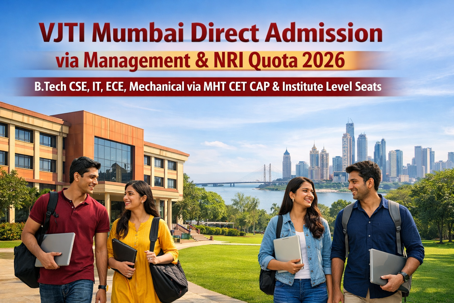 VJTI Mumbai Direct Admission via Management & NRI Quota 2026