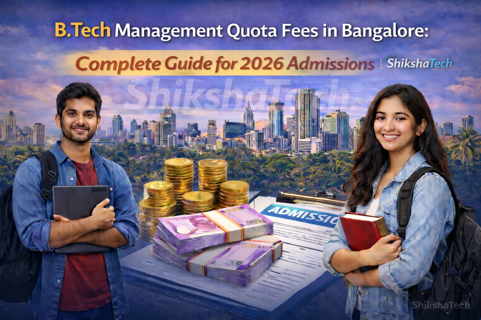 B.Tech Management Quota Fees in Bangalore: Complete Guide for 2026 Admissions