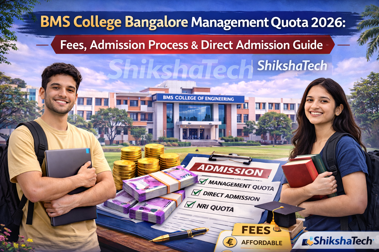 BMS College Bangalore Management Quota 2026: Fees, Admission Process & Direct Admission Guide