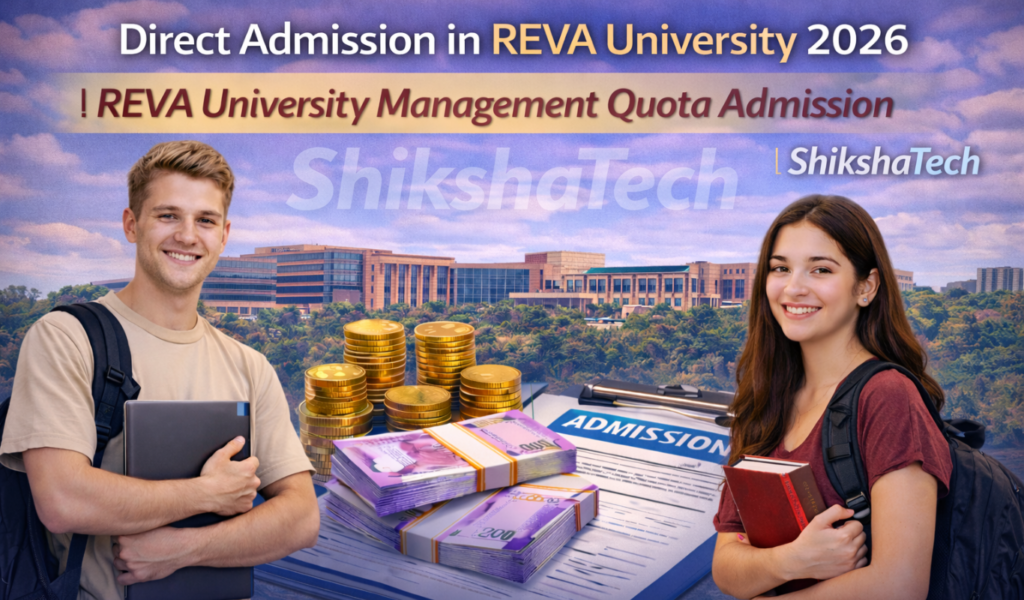 Direct Admission in REVA University 2026 | REVA University Management Quota Admission
