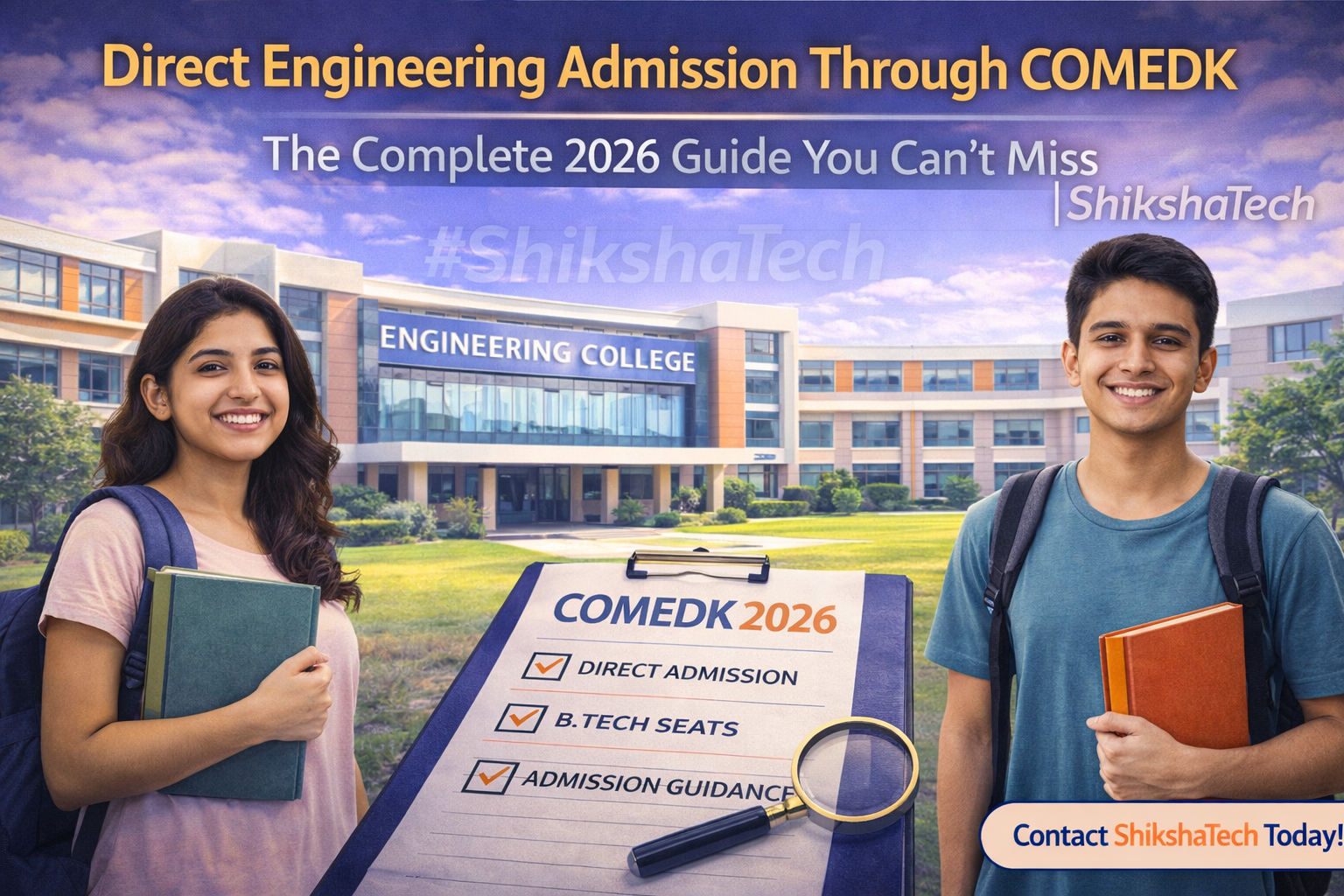 Direct Engineering Admission Through COMEDK: The Complete 2026 Guide You Can't Miss