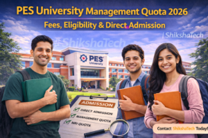 PES University Management Quota 2026 – Fees, Eligibility & Direct Admission