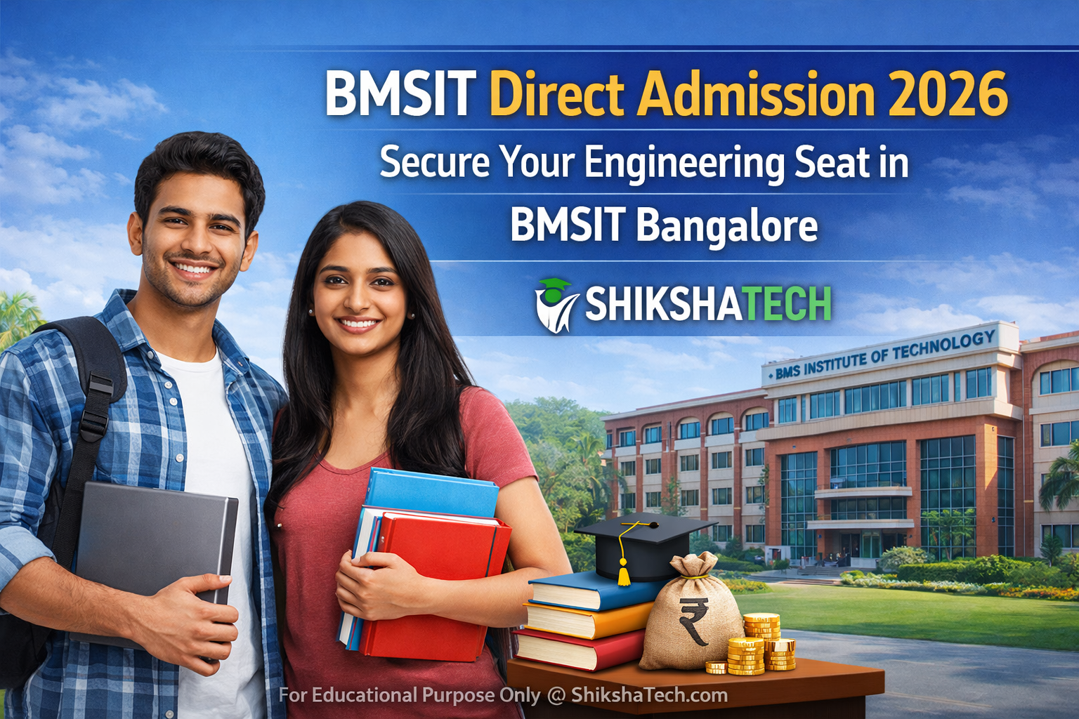 BMSIT Direct Admission 2026 – Secure Your Engineering Seat in BMSIT Bangalore