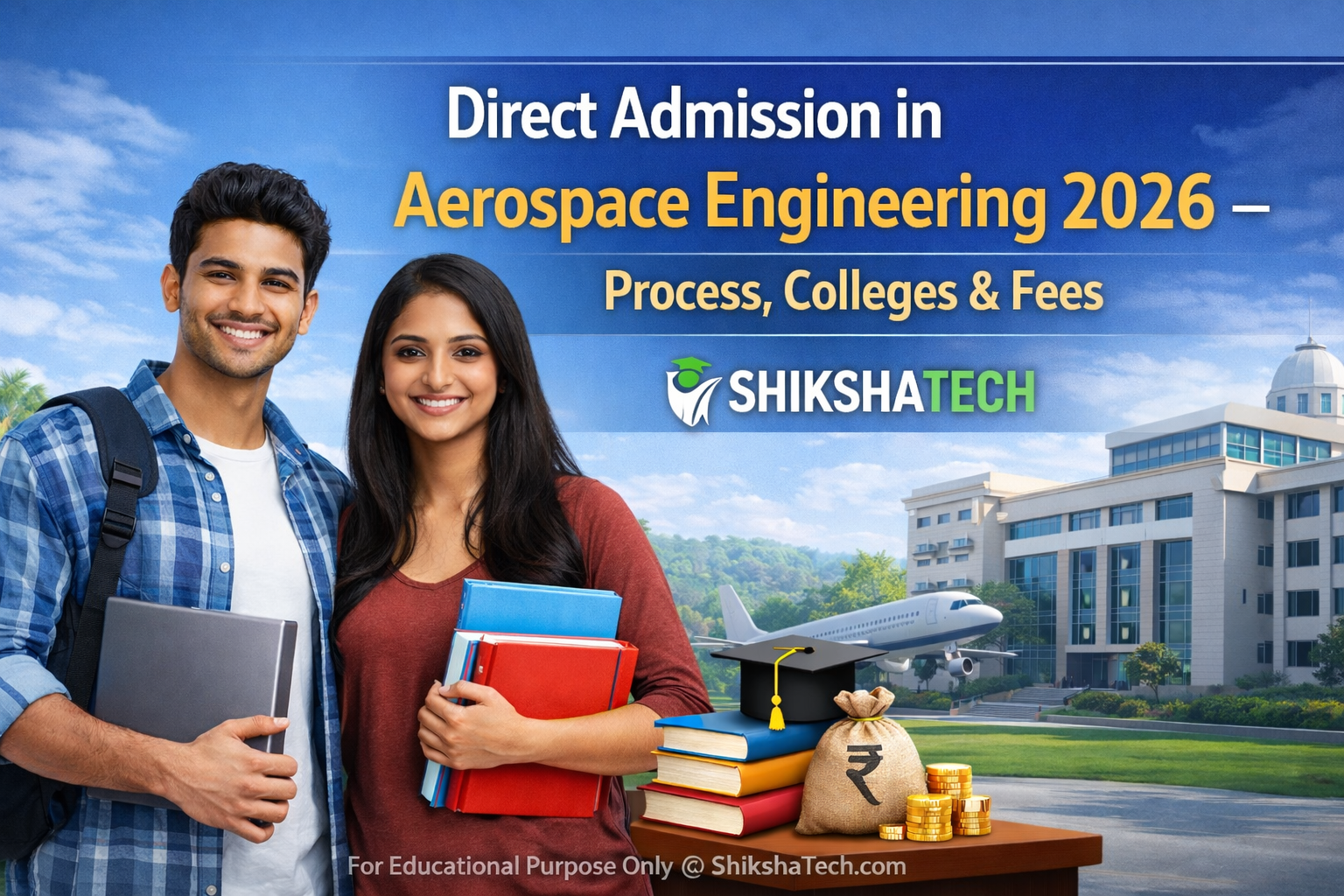 Direct Admission in Aerospace Engineering Without JEE 2026