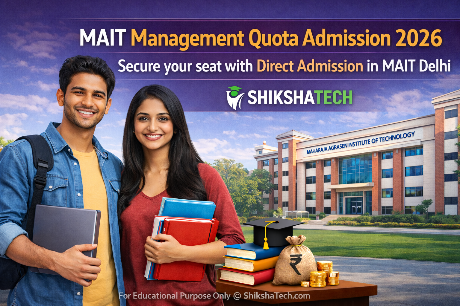 MAIT Management Quota Admission 2026 – Secure your seat with Direct Admission in MAIT Delhi