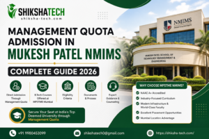 Management Quota Admission in Mukesh Patel NMIMS: Complete Guide 2026